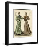 Costume, Lacourriere '90S-null-Framed Art Print