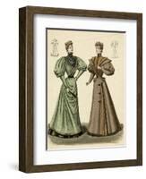 Costume, Lacourriere '90S-null-Framed Art Print