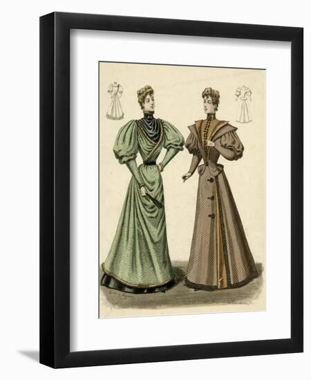 Costume, Lacourriere '90S-null-Framed Art Print