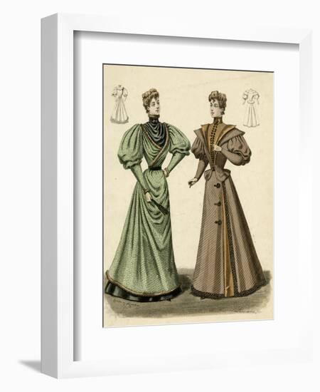 Costume, Lacourriere '90S-null-Framed Art Print