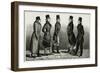 Costume, Loungers 1820-null-Framed Art Print