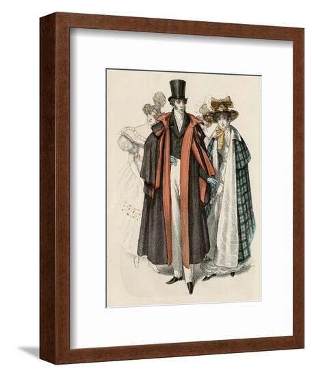 Costume, Men Late 1820S--Framed Art Print