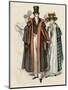 Costume, Men Late 1820S-null-Mounted Art Print