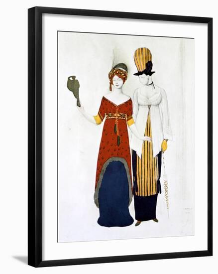 Costume Moderne, 1910-Leon Bakst-Framed Giclee Print