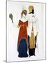 Costume Moderne, 1910-Leon Bakst-Mounted Giclee Print