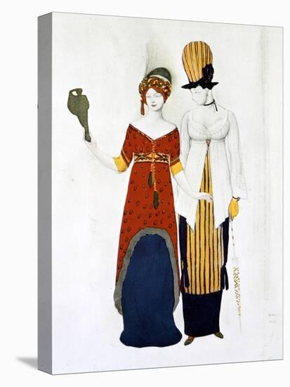 Costume Moderne, 1910-Leon Bakst-Stretched Canvas