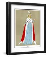 Costume of 1486, Early to Mid 20th Century-null-Framed Giclee Print