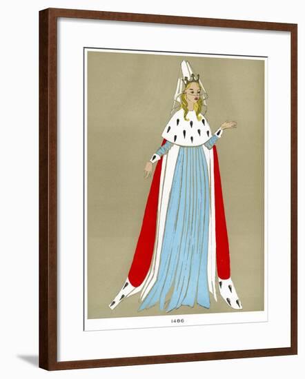 Costume of 1486, Early to Mid 20th Century-null-Framed Giclee Print