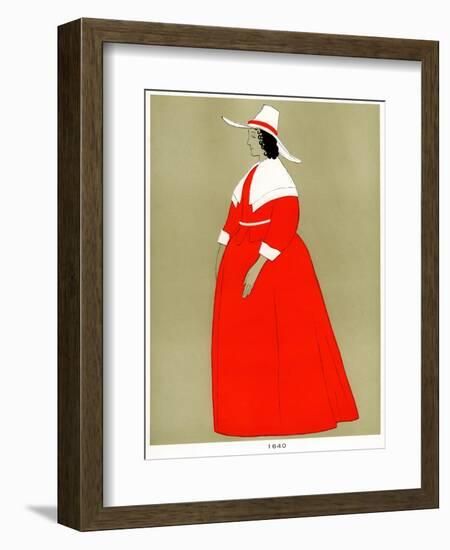 Costume of 1640, Early to Mid 20th Century-null-Framed Giclee Print