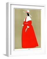 Costume of 1640, Early to Mid 20th Century-null-Framed Giclee Print