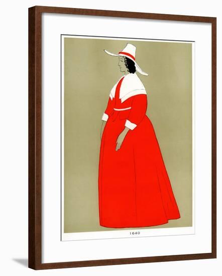 Costume of 1640, Early to Mid 20th Century-null-Framed Giclee Print