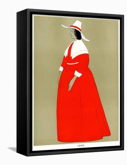 Costume of 1640, Early to Mid 20th Century-null-Framed Stretched Canvas