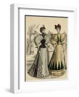 Costume of 1890S-null-Framed Art Print