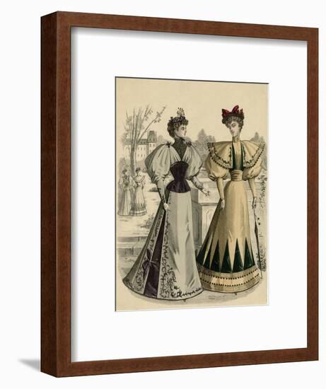 Costume of 1890S-null-Framed Art Print