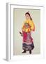 Costume of an Emperor, Late 18th Century-null-Framed Giclee Print