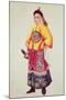 Costume of an Emperor, Late 18th Century-null-Mounted Giclee Print