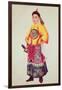 Costume of an Emperor, Late 18th Century-null-Framed Giclee Print