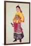 Costume of an Emperor, Late 18th Century-null-Framed Giclee Print