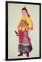 Costume of an Emperor, Late 18th Century-null-Framed Giclee Print