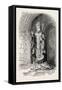 Costume of Bishop of the 14th Century-null-Framed Stretched Canvas