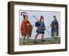 Costume of C15Th, Strutt-null-Framed Art Print