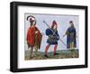 Costume of C15Th, Strutt-null-Framed Art Print