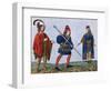 Costume of C15Th, Strutt-null-Framed Art Print