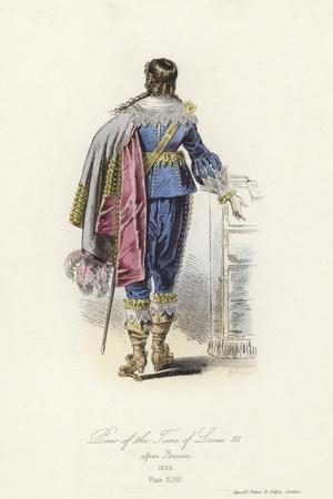 Outdoor Costume of the Time of Louis XIII of France' Giclee Print