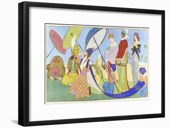 Costume, Orientalism-null-Framed Art Print