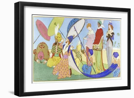 Costume, Orientalism-null-Framed Art Print