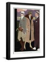 Costume, Out and Away 1919-null-Framed Art Print