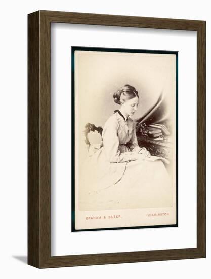 Costume Photo 1870-null-Framed Photographic Print