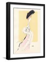 Costume, Sem 1901-Sem Goursat-Framed Art Print