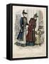 Costume September 1891-null-Framed Stretched Canvas