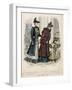 Costume September 1891-null-Framed Art Print