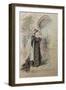 Costume Sketch by Alfred Edel for the Role of Emilia in the Third Act of the Opera Otello-Giuseppe Verdi-Framed Giclee Print