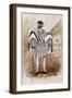 Costume Sketch by Lepic for Role of Count of Monterone in Premiere of Opera Rigoletto-Giuseppe Verdi-Framed Giclee Print