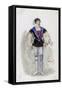 Costume Sketch by Lepic for Role of Duke of Mantua in Premiere of Opera Rigoletto-Giuseppe Verdi-Framed Stretched Canvas