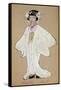 Costume Sketch for Butterfly in Madama Butterfly-null-Framed Stretched Canvas