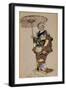 Costume Sketch for Cio-Cio San's Mother in Madama Butterfly-null-Framed Giclee Print