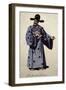 Costume Sketch for Doctor of Divan in Opera Turandot-Giacomo Puccini-Framed Giclee Print