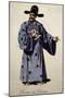 Costume Sketch for Doctor of Divan in Opera Turandot-Giacomo Puccini-Mounted Giclee Print