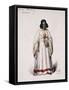 Costume Sketch for Ethiopian Prisoner-Auguste Mariette-Framed Stretched Canvas