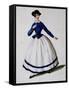 Costume Sketch for La Figlia Del Reggimento-null-Framed Stretched Canvas