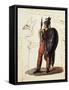 Costume Sketch for Opera Belisario-Gaetano Donizetti-Framed Stretched Canvas