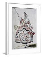 Costume Sketch for Performance of Armida-Franz Joseph Haydn-Framed Giclee Print