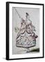 Costume Sketch for Performance of Armida-Franz Joseph Haydn-Framed Giclee Print