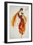 Costume Sketch for Persian Dancer in Opera Luisa Miller, 1849-Giuseppe Verdi-Framed Giclee Print