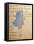 Costume Sketch for Role of Geronte Di Ravoir in Premiere of Opera Manon Lescaut-Giacomo Puccini-Framed Stretched Canvas