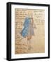 Costume Sketch for Role of Geronte Di Ravoir in Premiere of Opera Manon Lescaut-Giacomo Puccini-Framed Giclee Print